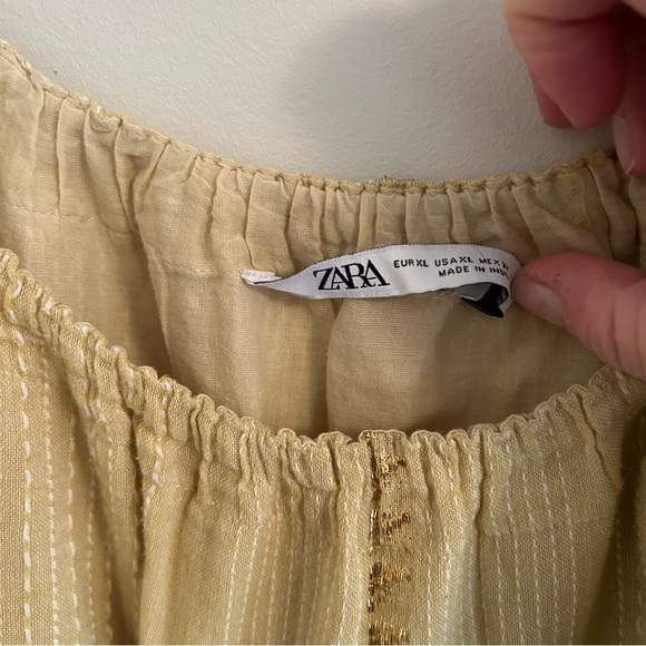 Zara Yellow Maxi Dress - Picture 4 of 7